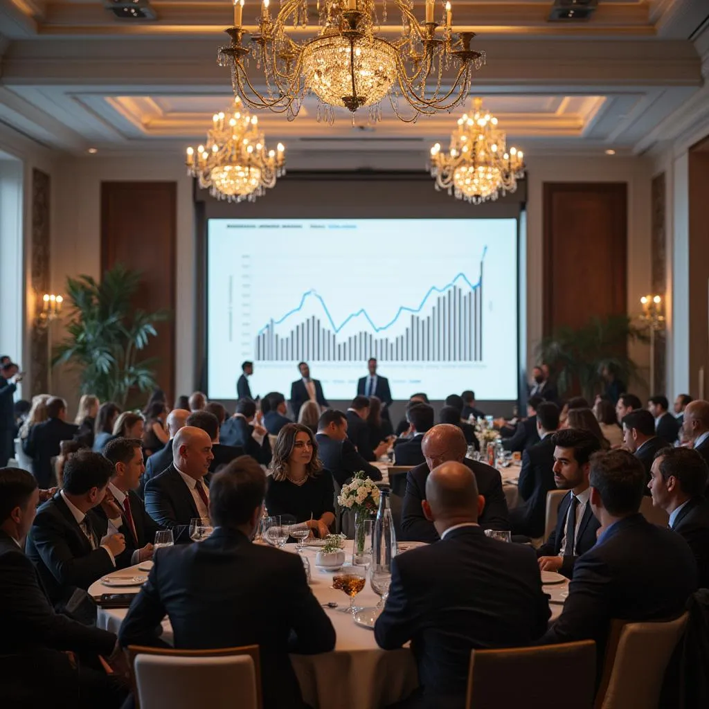 Evento anual de FinanColombia con clientes